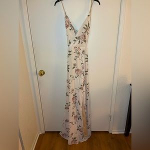 Long floral dress